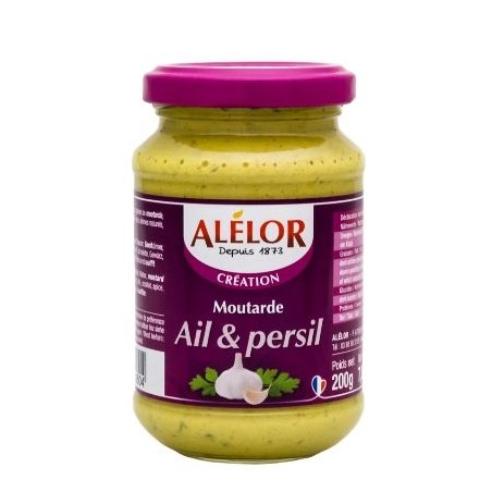 Moutarde Ail & Persil - 200g