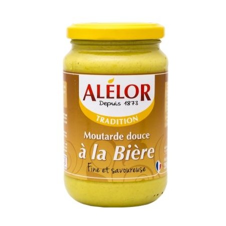 Moutarde douce à la bière - 350g