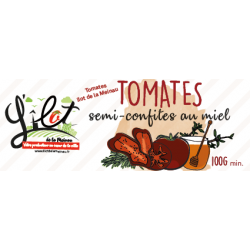 Tomates confites au Miel - 200g
