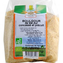 Boulgour de blé dur AB - 500g