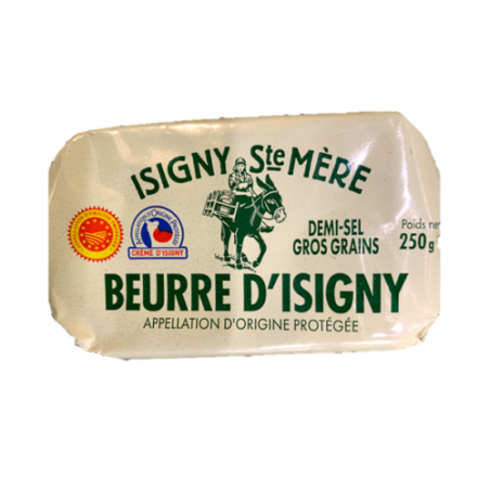 Beurre d'Isigny demi sel AOP - 250g