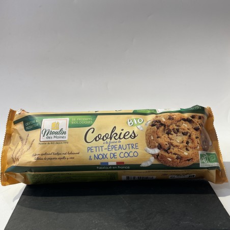 Cookies petit épeautre & noix de coco BIO - 200 g