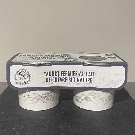 Yaourt de Chèvre nature AB -250g
