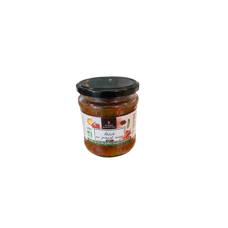 Relish au piment rouge AB - 325g