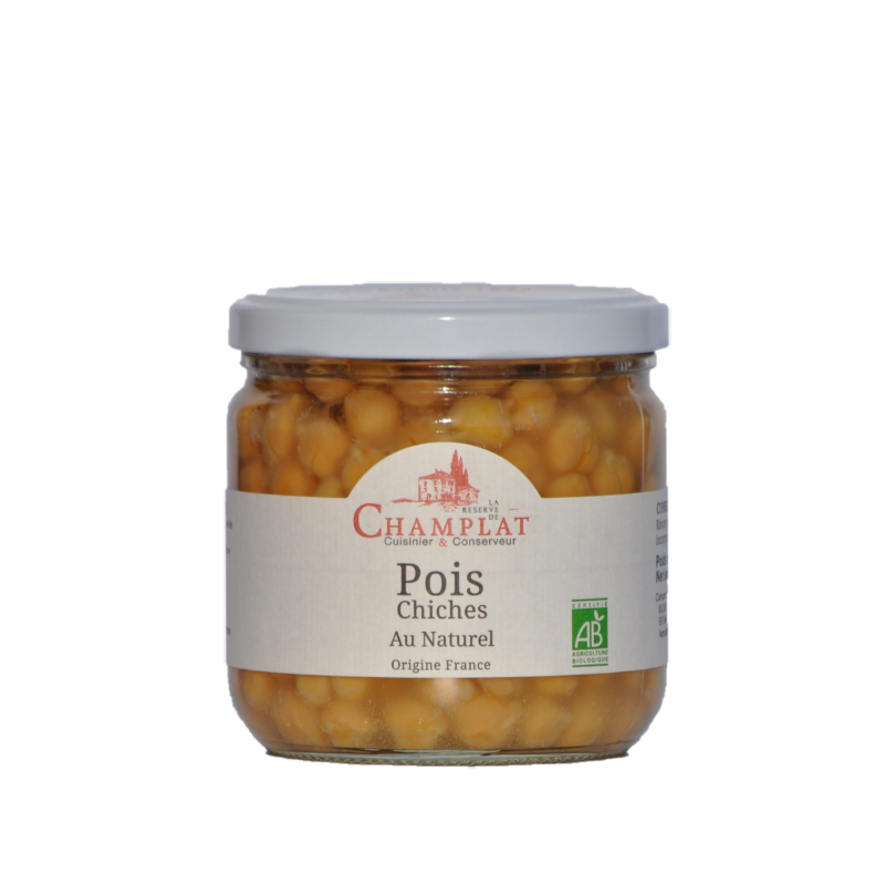 Pois chiches au Naturel AB - 240g