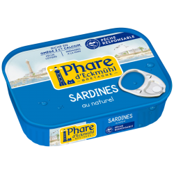 Sardine au naturel - 135g