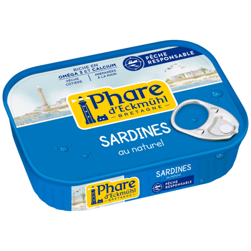 Sardine au naturel - 135g