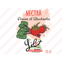 Nectar De Fraise et Rhubarbe - 75cl