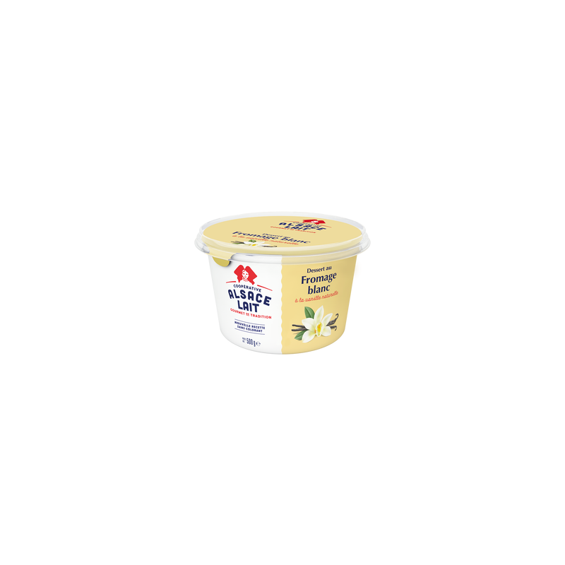 Fromage blanc Vanille - 500g