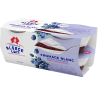 Fromage blanc "Bibeleskaes" sur lit de myrtilles sauvages - Lot 4 x 125g