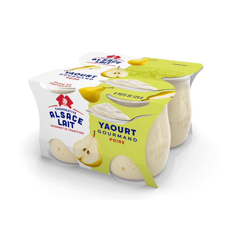 Yaourt à la poire - 1 pot de 125g
