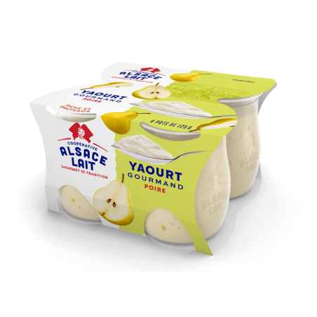 Yaourt à la poire - 1 pot de 125g