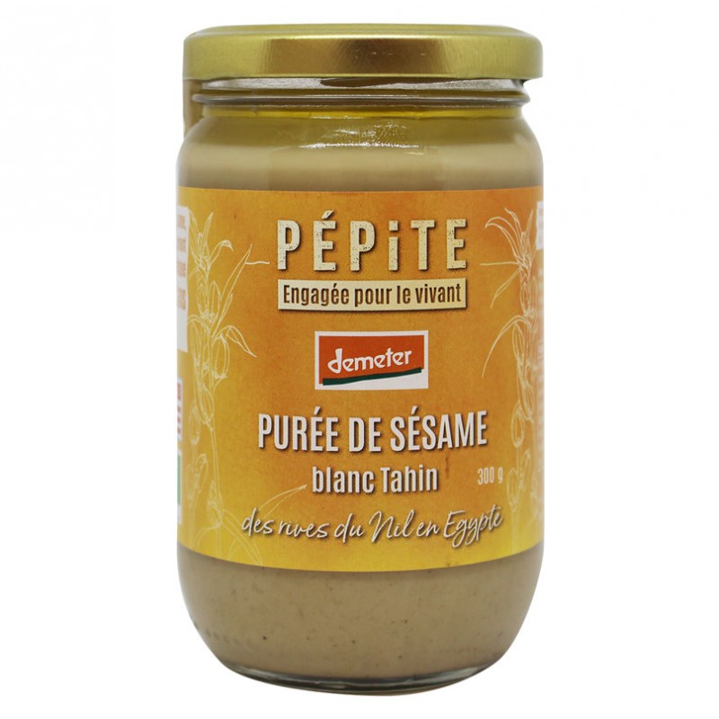 Purée de sésame blanc Tahin Bio - 300g