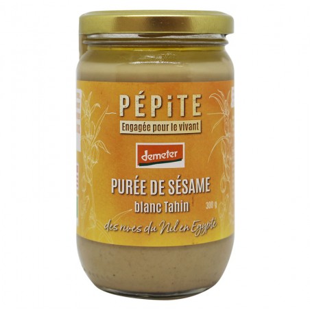 Purée de sésame blanc Tahin Bio - 300g