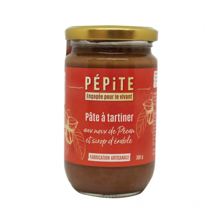 Pâte à tartiner noix de pécan d'érable bio 300g
