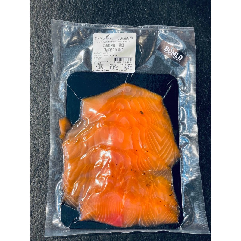 Saumon fumé au bois de hêtre - 200g