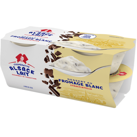 Fromage blanc "Stracciatella"