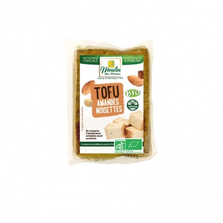 Tofu amande noisette vegan bio