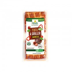 Tofu grillé barbecue vegan bio
